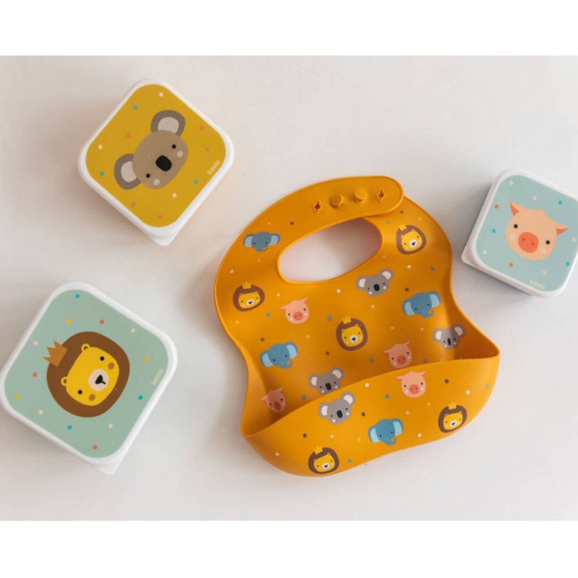 Tutete 3 Lunch Boxes - Animal Friends