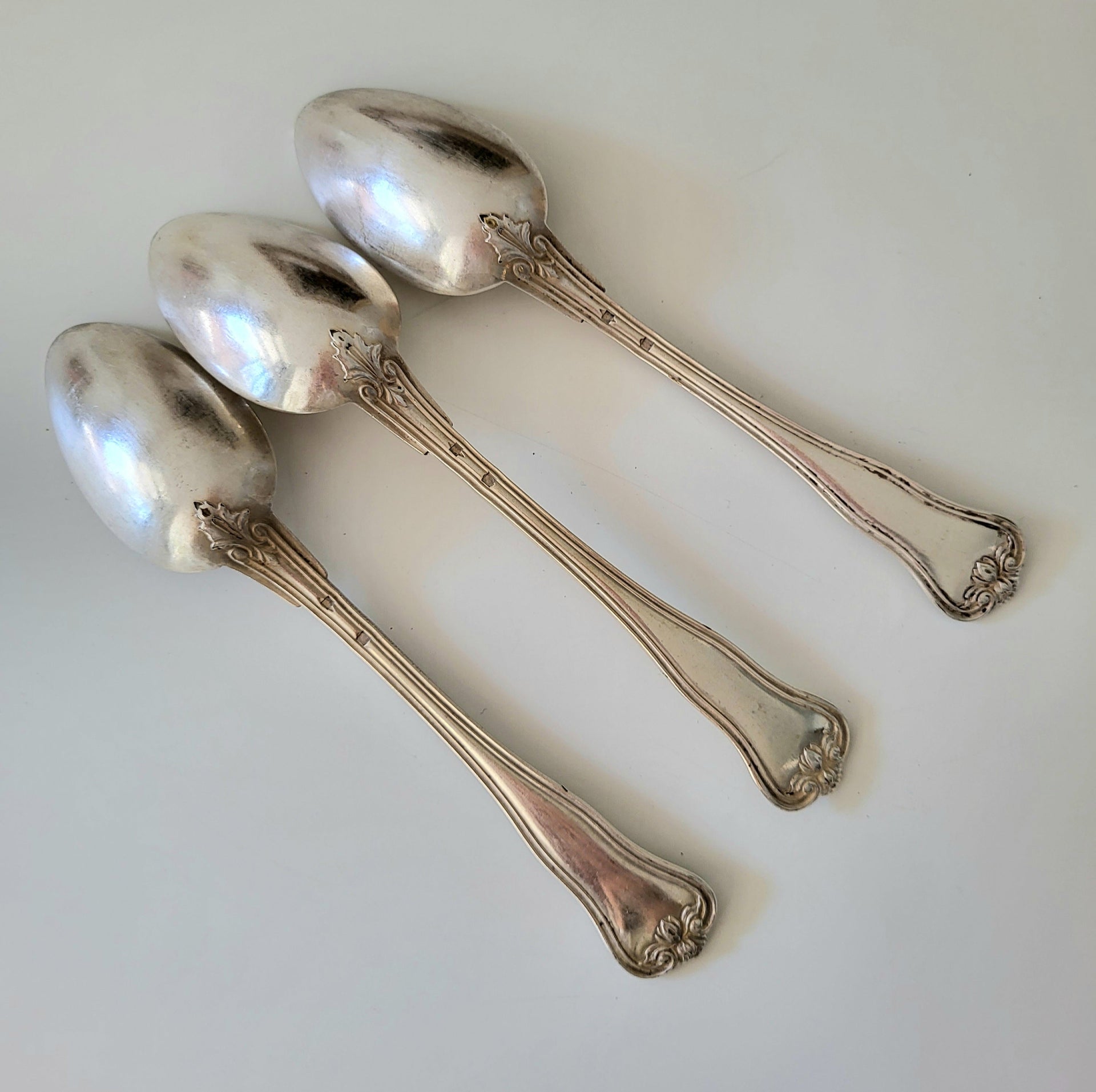1900's American Silver Plated Spoons - Set of 6