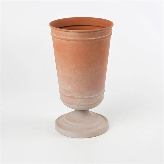 TERRACOTTA WASH FLOWER VASE