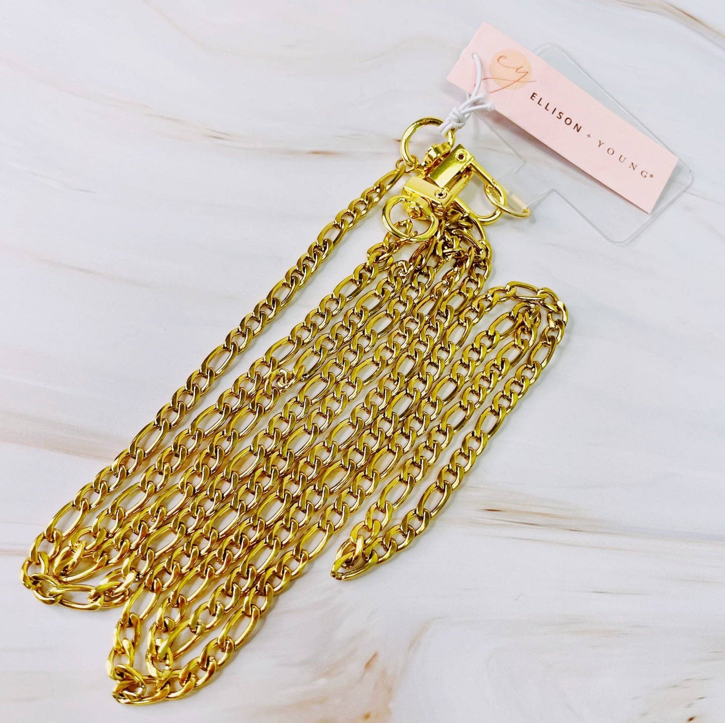 Ellison+Young - Edge Chic Crossbody Chain Phone Lanyard