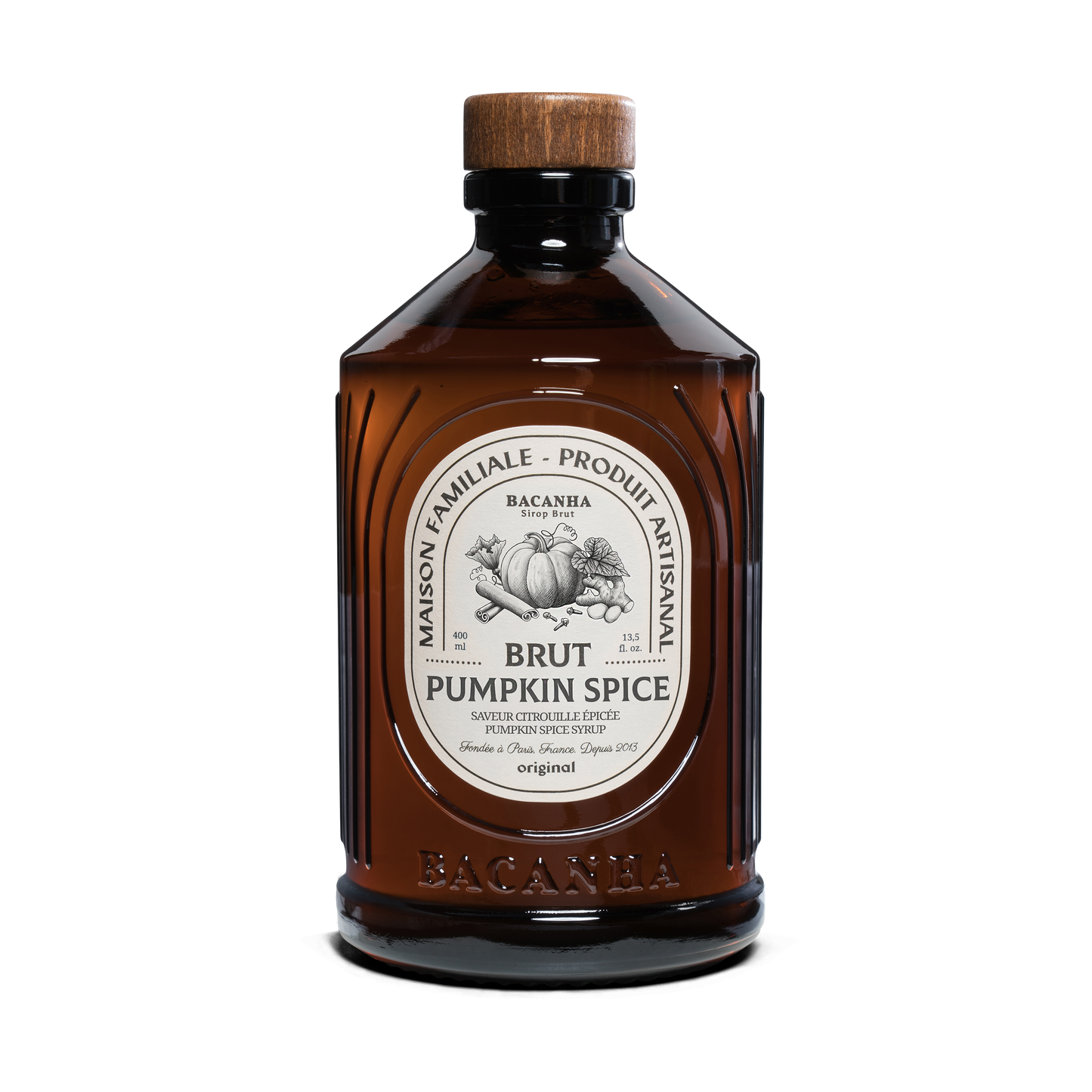 Bacanha - Raw Pumpkin Spice Syrup - 400ml