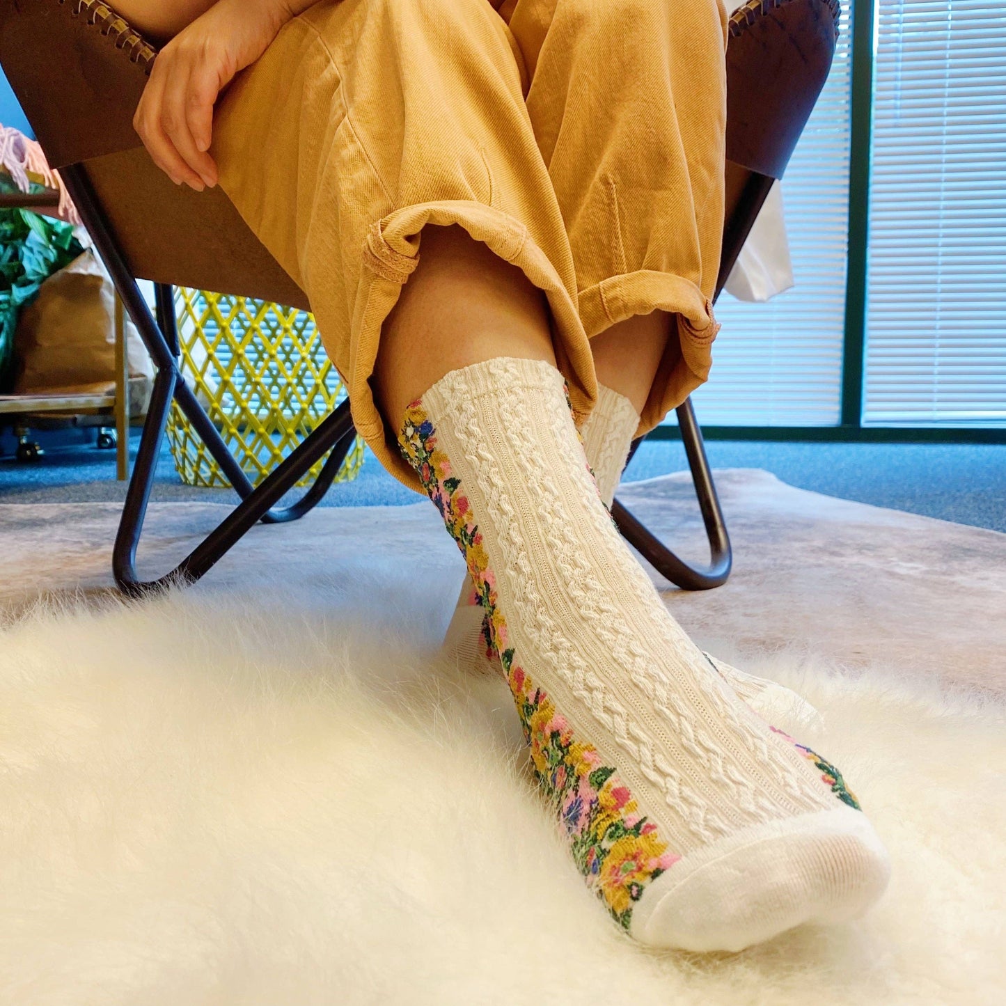 Floral Beauty Socks