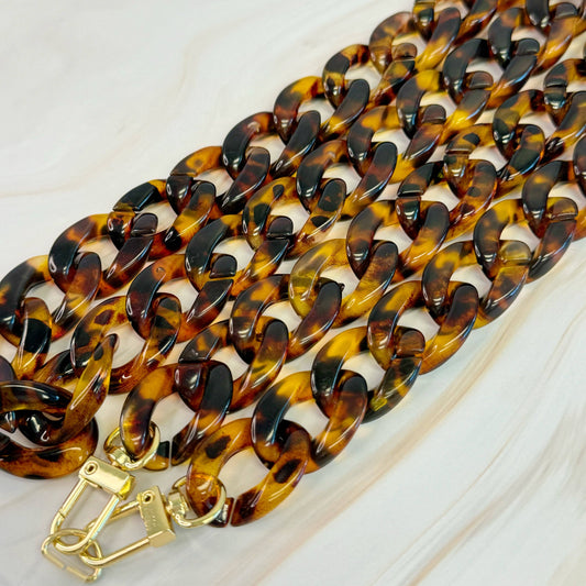 Phone Lanyard: Brownie Swirl Tortoise