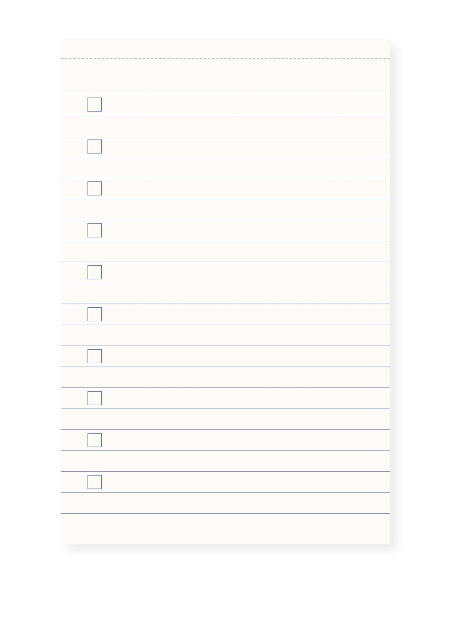 A-Journal Stationery - A-Journal Notepad Toile de Jouy Green