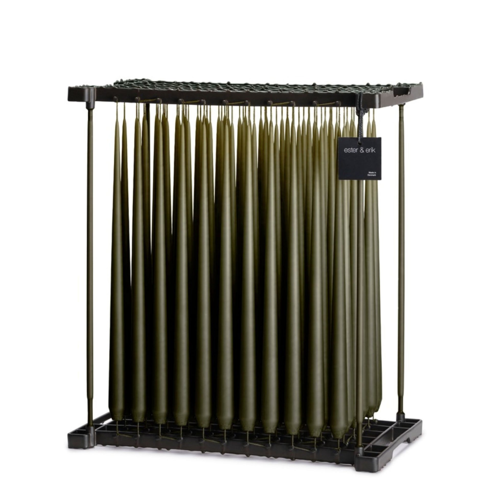 Ester & Erik Taper Candle Pair - Deep Forest