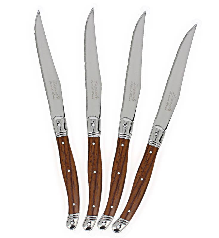 Laguiole Steak Knives - Wood Grain