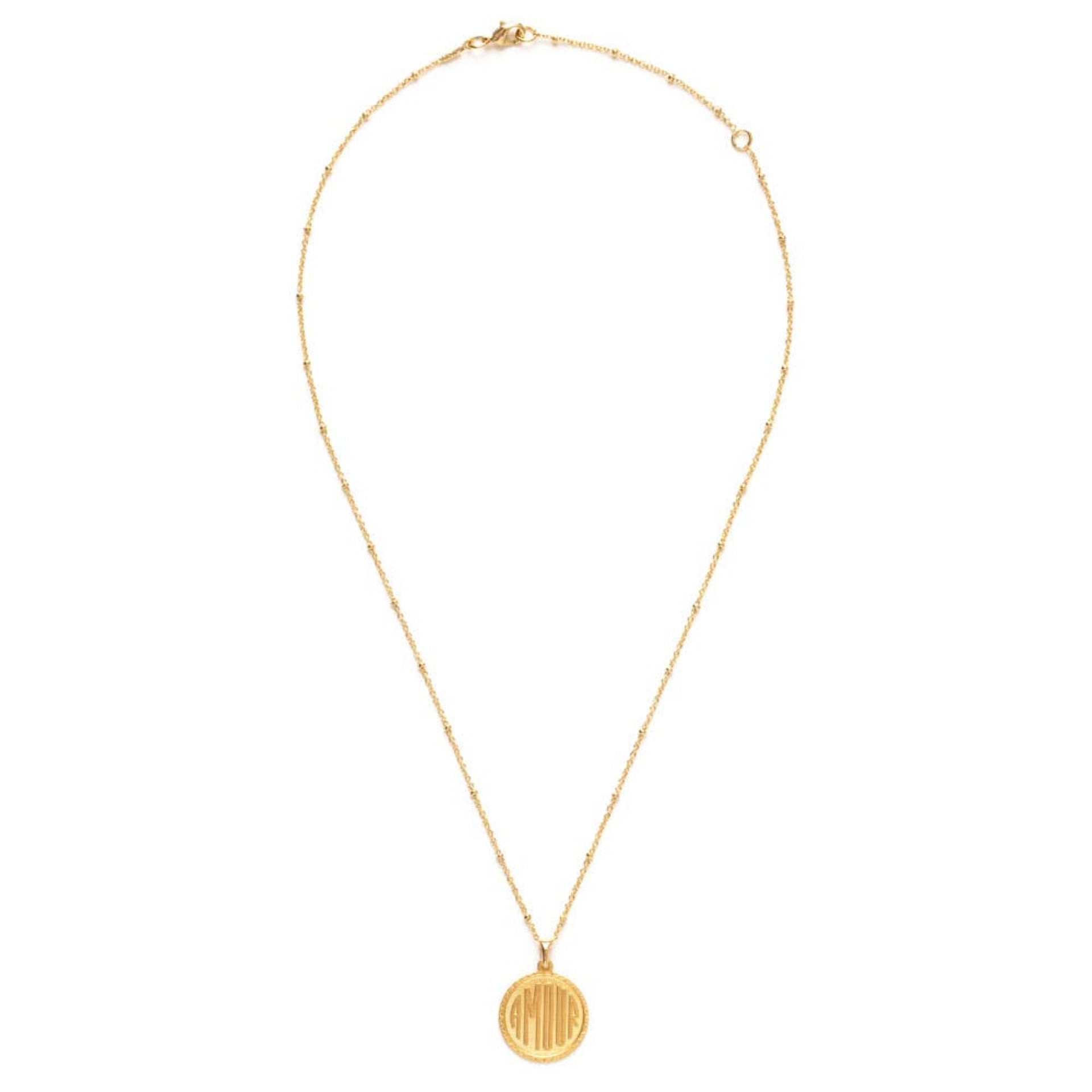 Amano Studio Amour Medallion Necklace