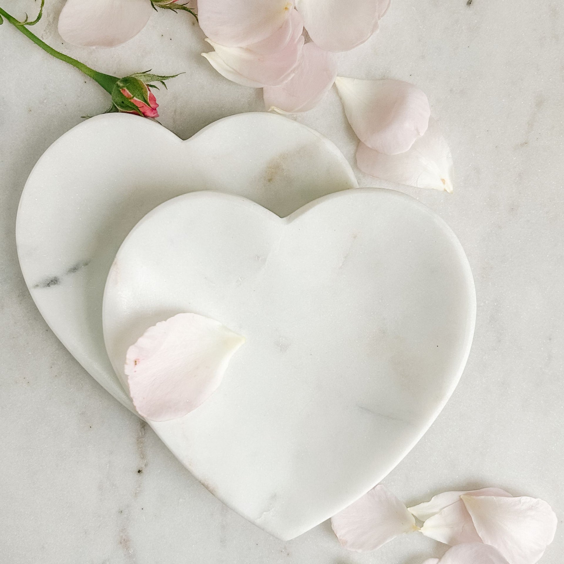 Heart Shaped Marble Dish