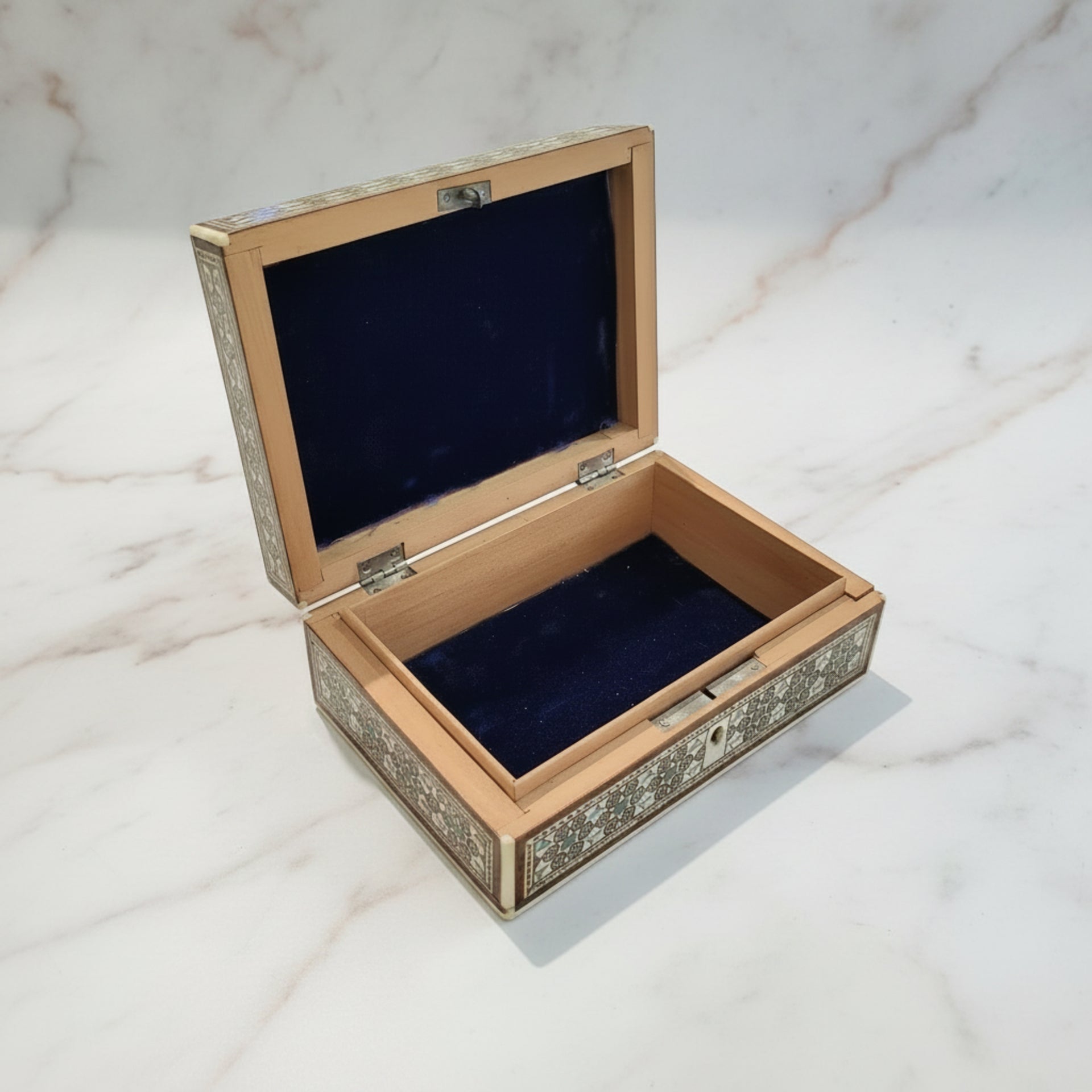 Wooden Box with Inlay - from Paris
