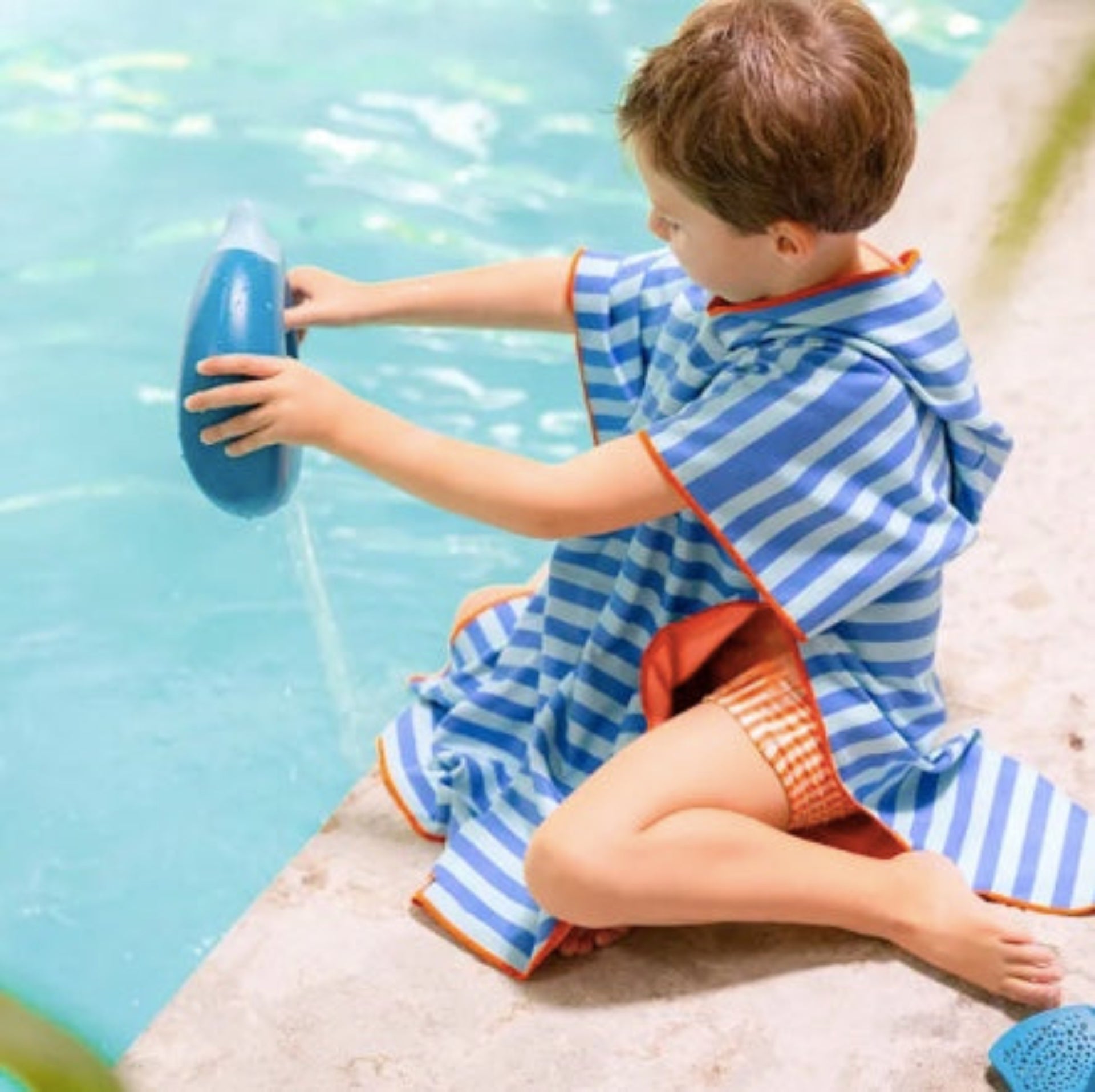 Quut Kids Beach Poncho - Ocean