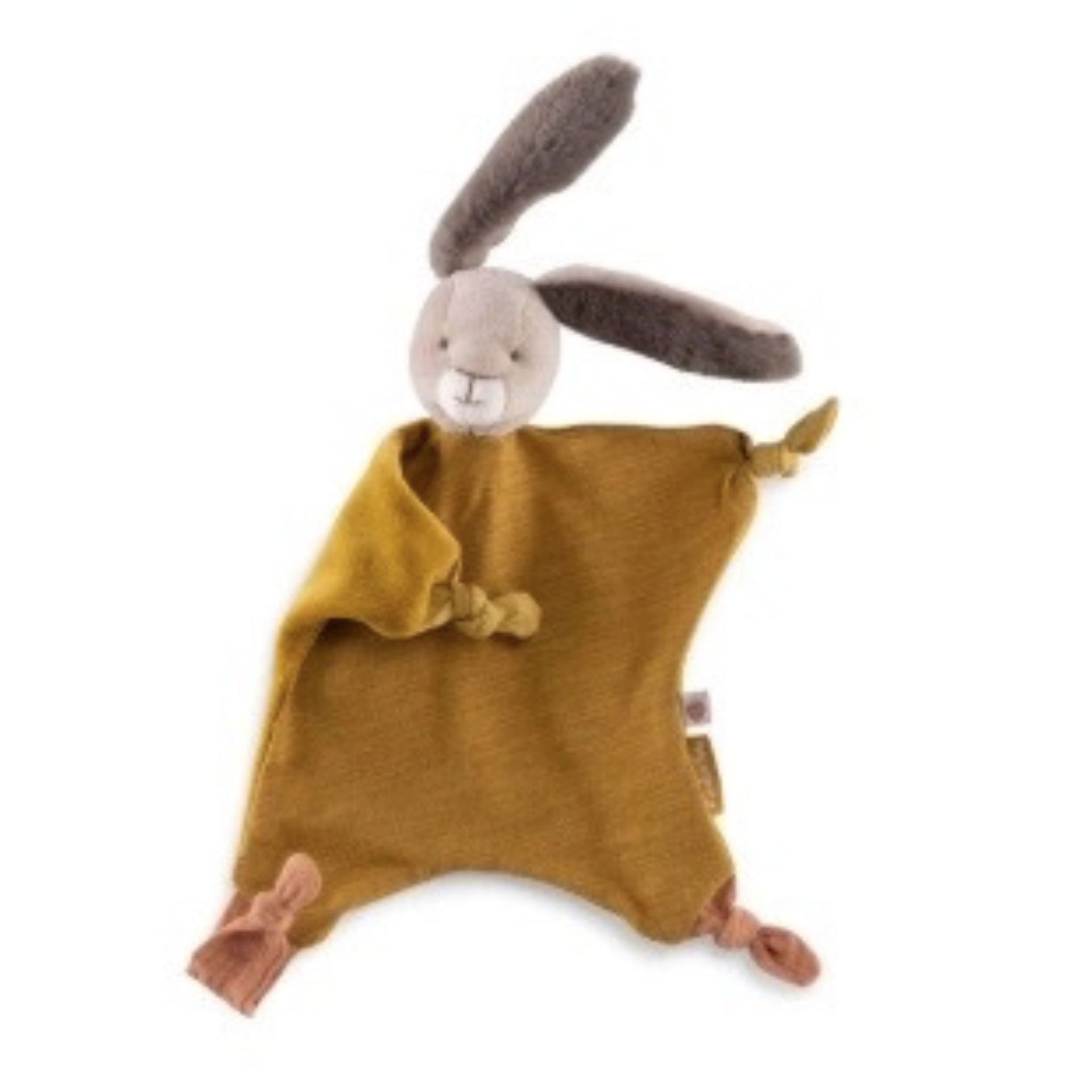 Moulin Roty Rabbit Cuddle Toy - Ochre