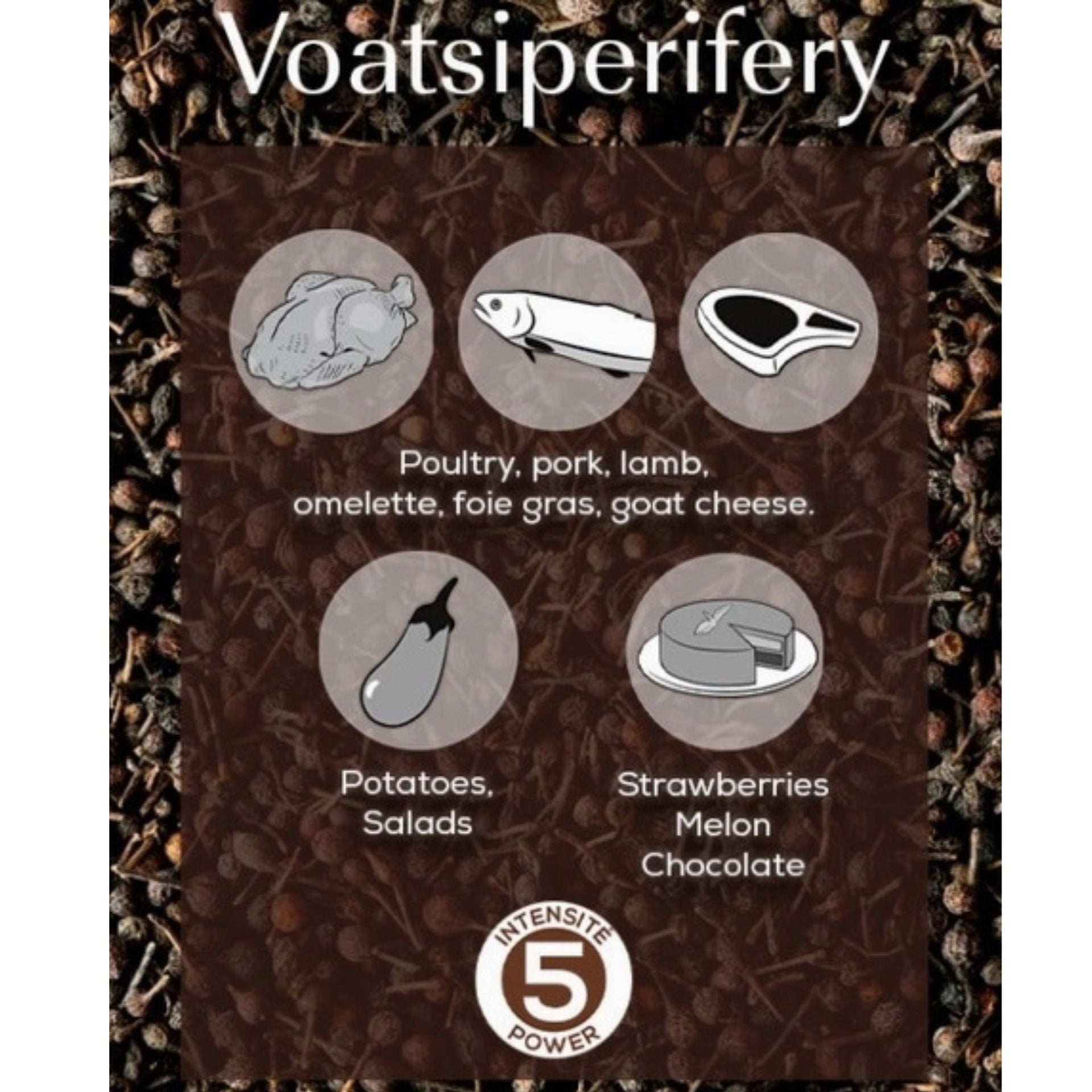 Peugeot Voatsiperifery WIld Pepper