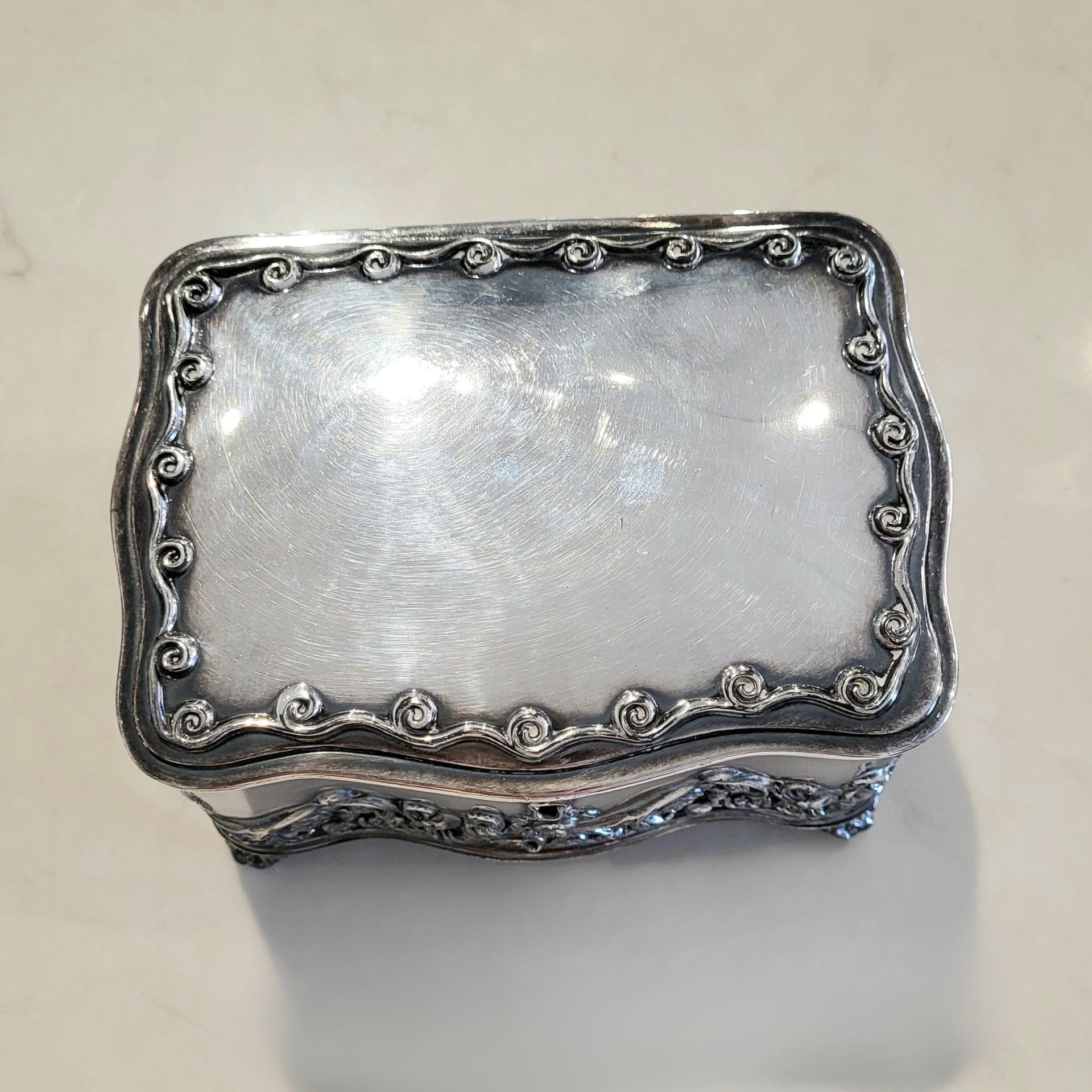 Vintage Neo Rococo Jewelry Box - from Paris