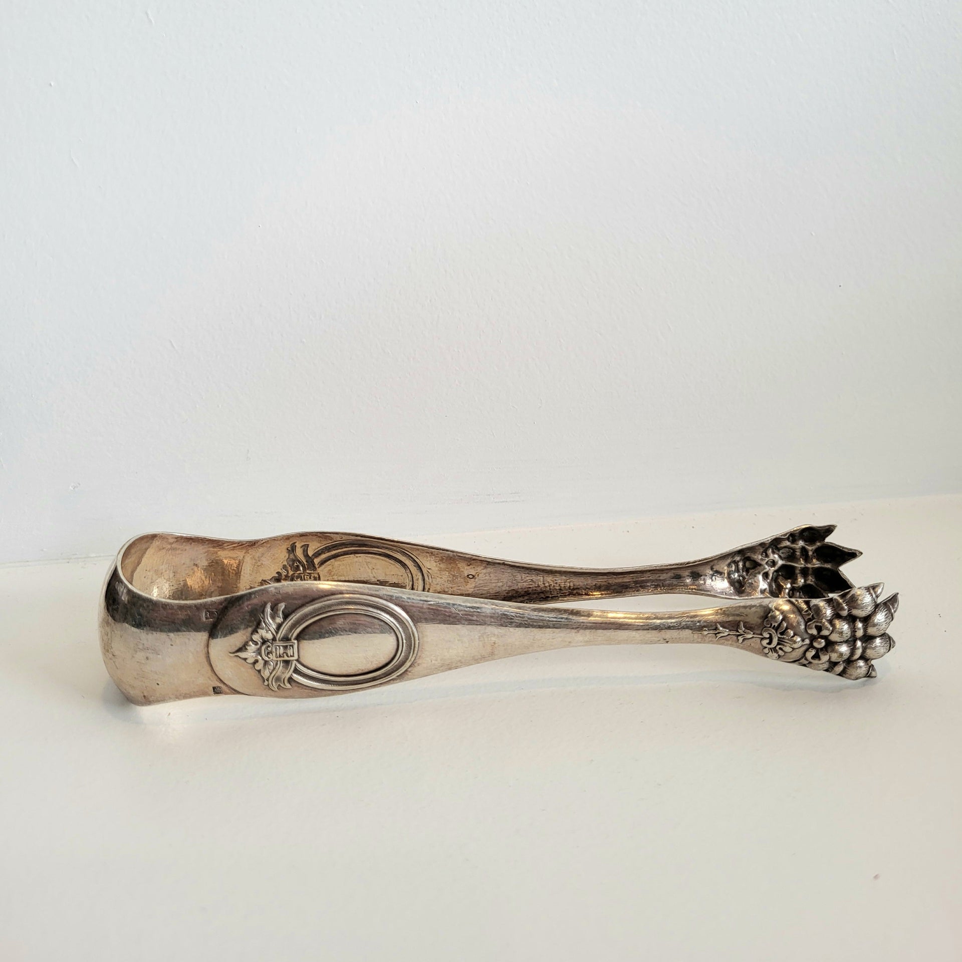 Silver Plated Ice Tongs - from Paris