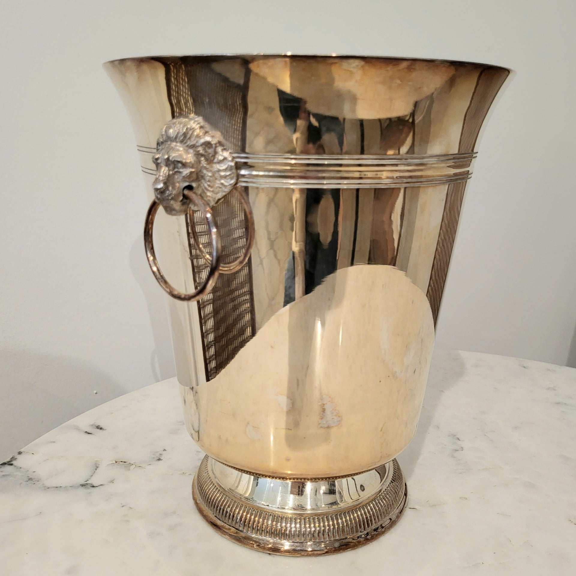 Vintage Silver-Plated Champagne Cooler - from Paris