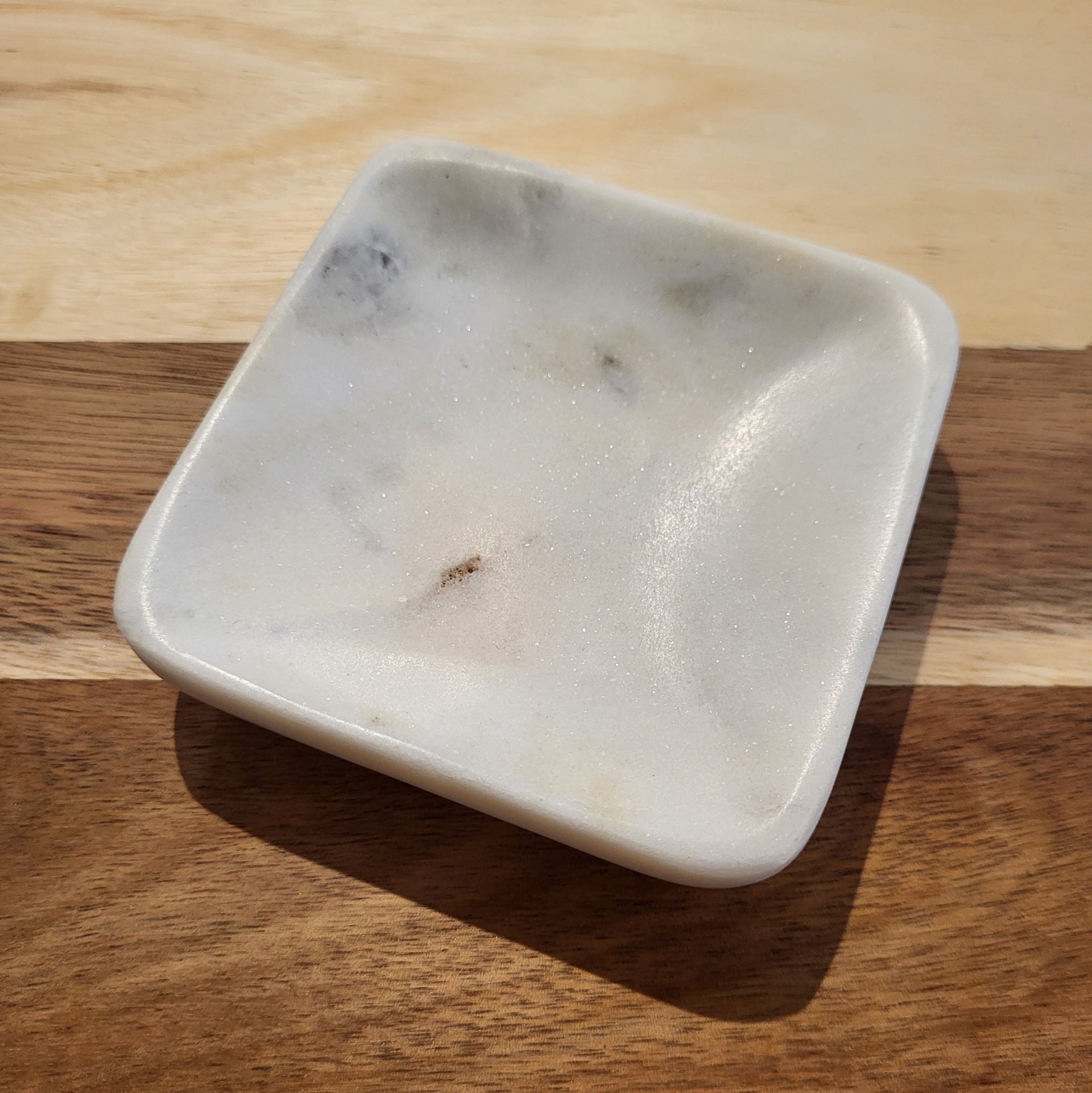 Square Marble Dish (sm)