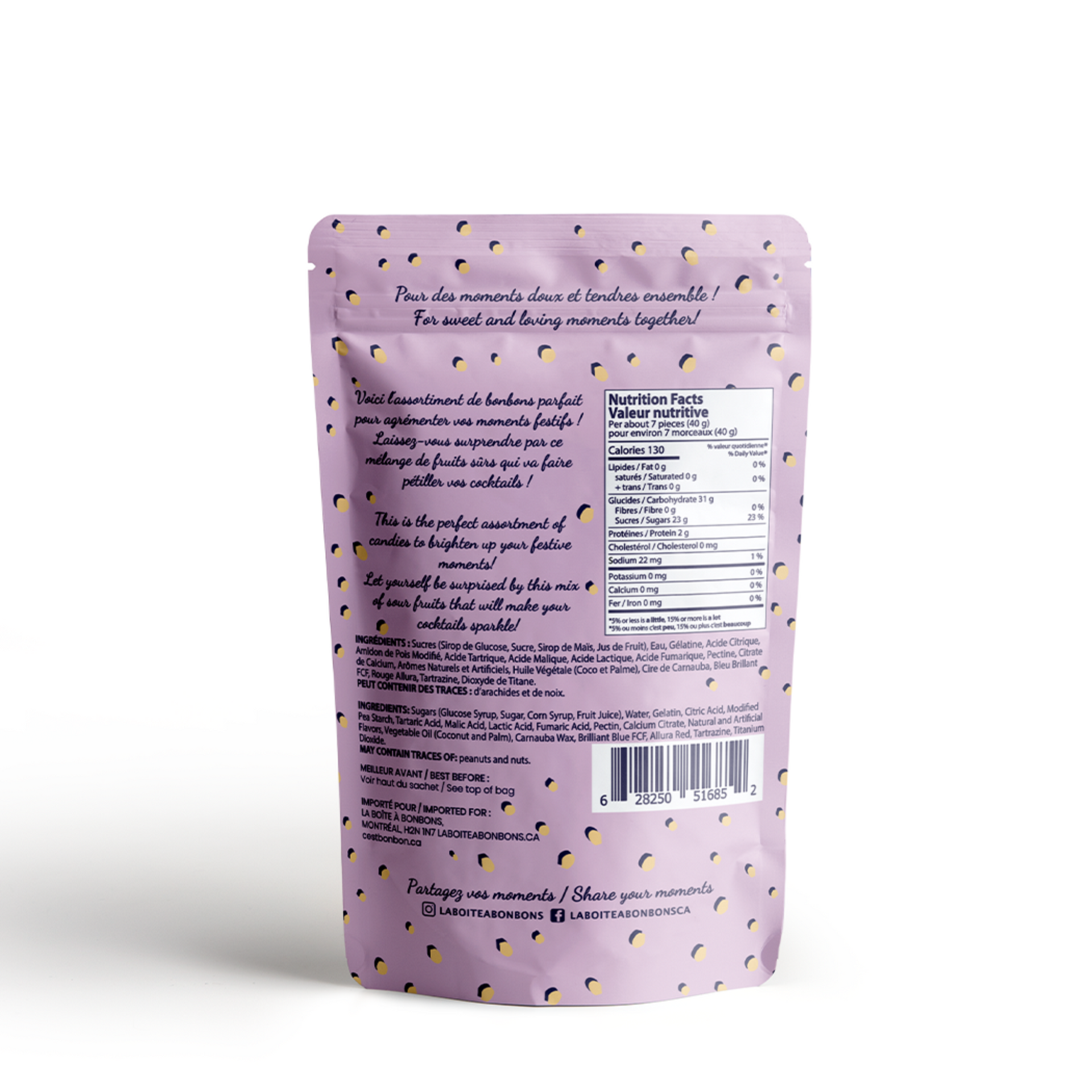 La boîte à bonbons - Sour Cocktail - Gummy Candies