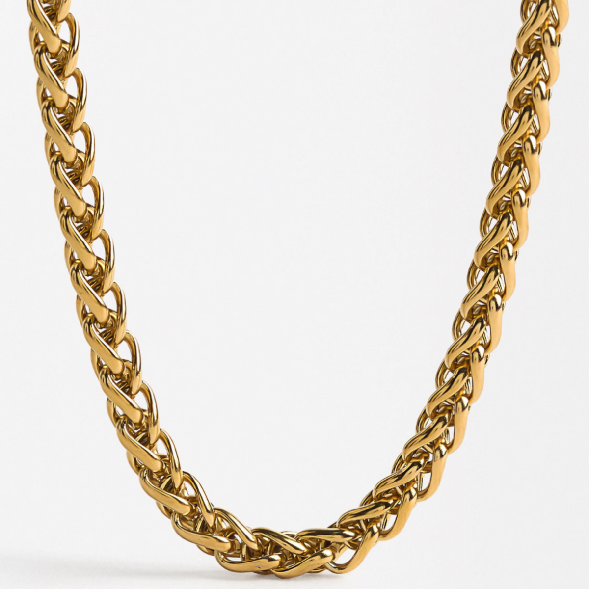 Rope Spiga Necklace - Gold