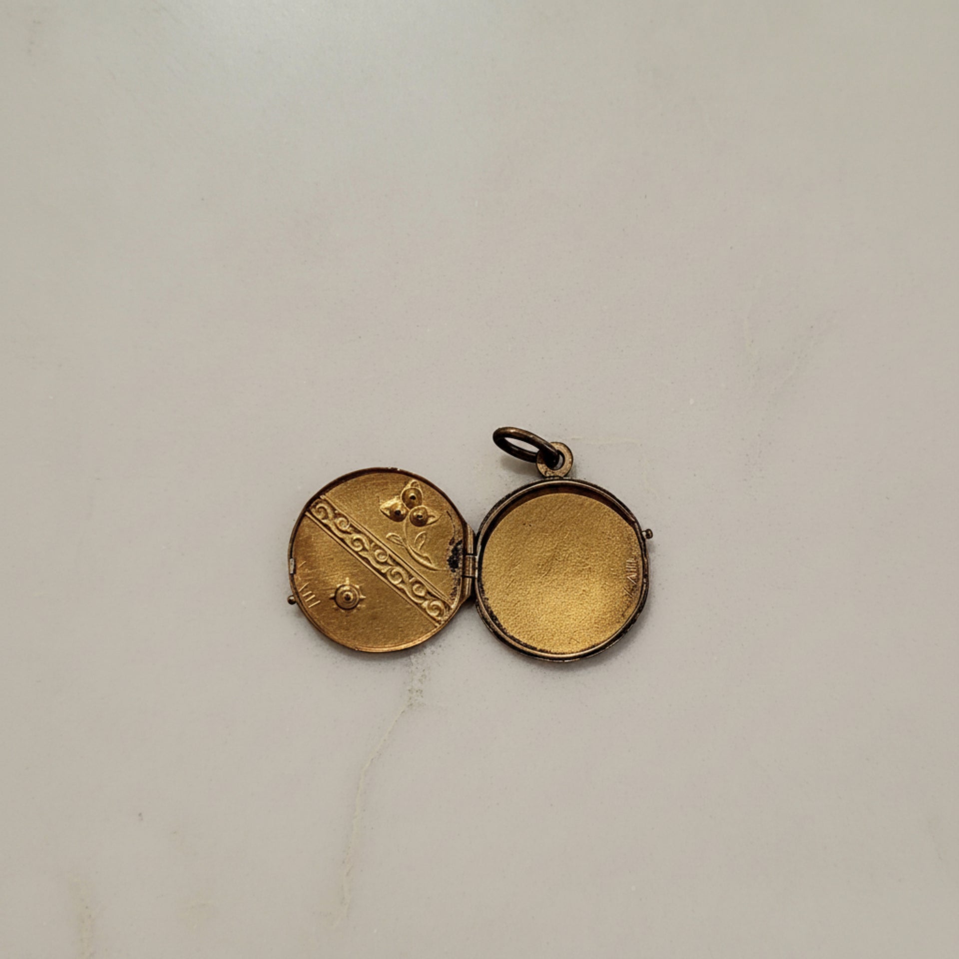 Antique Seed Pearl Victorian Locket - from Paris