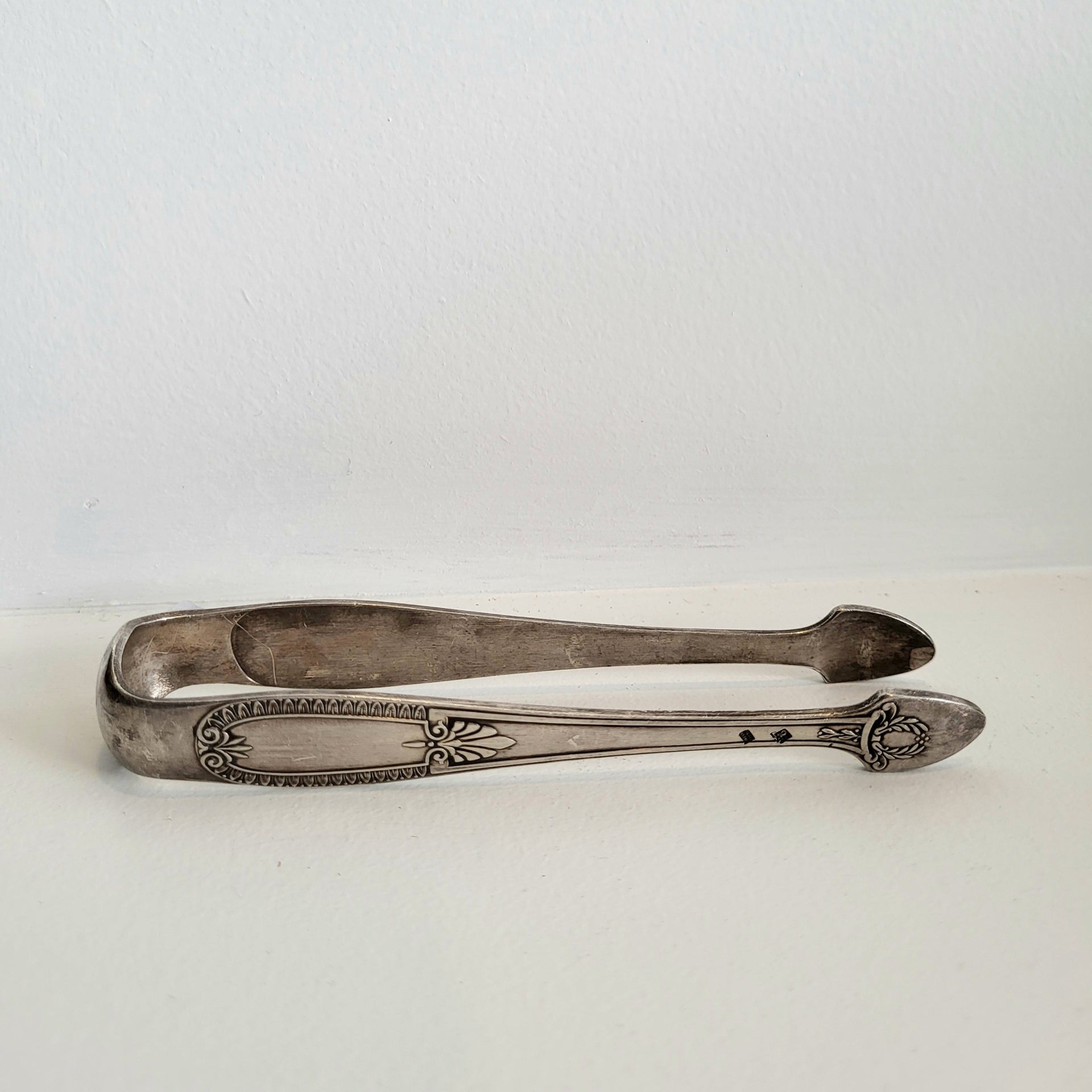 Silver Plated Ice Tongs - from Paris